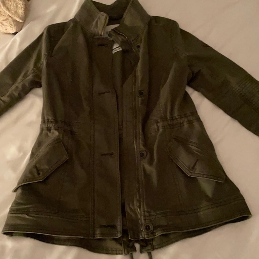 army green jacket